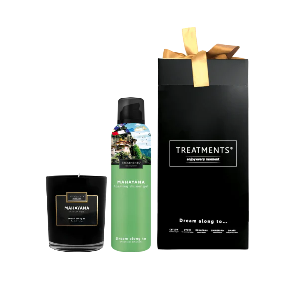 Treatments® - Giftbox Shower Foam & Candle - Mahayana